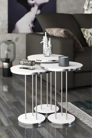 Silver Terra Zigon Coffee Table