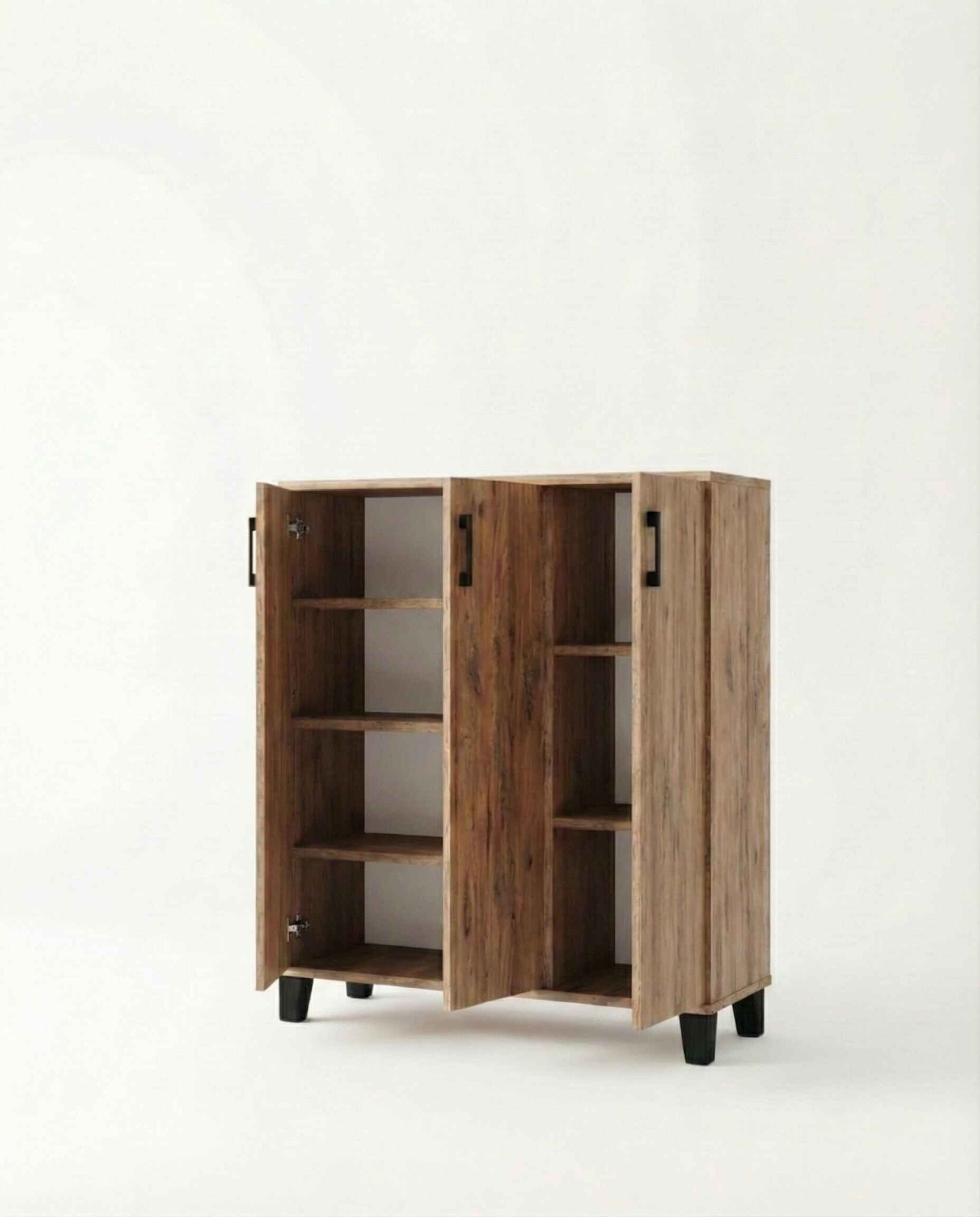 3 Kapaklı Ayakkabılık - Detay