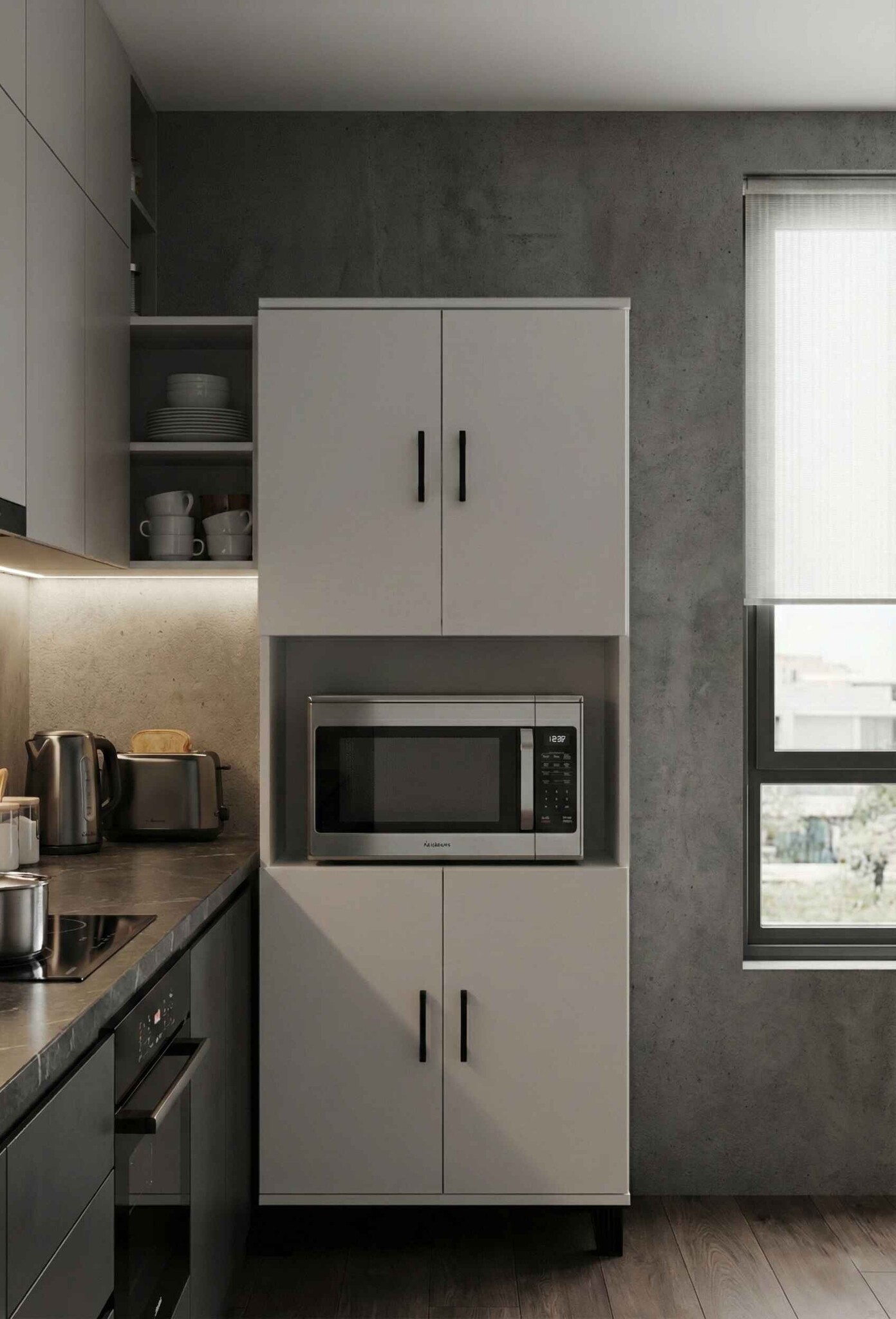 Dikey Fırın Dolabı 170 cm - Detay