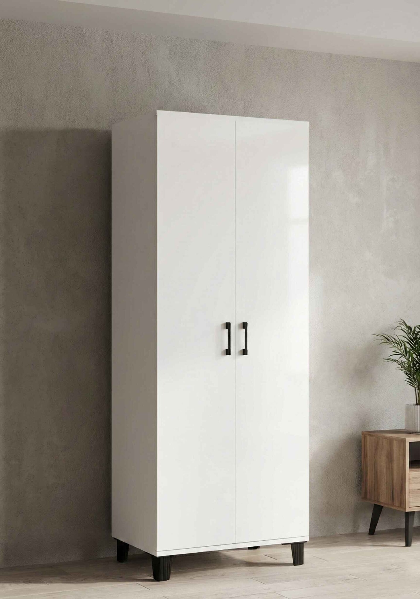 Çok Amaçlı Dolap 180 cm - Ön Görünüm