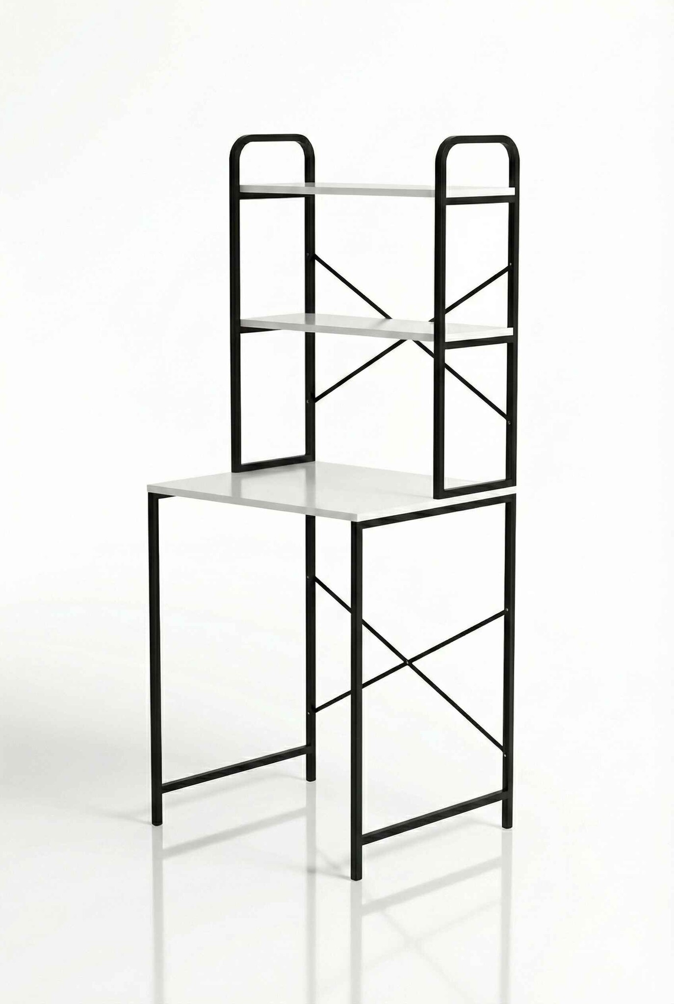 Çok Amaçlı 2 raflı  Metal Banyo Düzenleyici - Farklı Açı