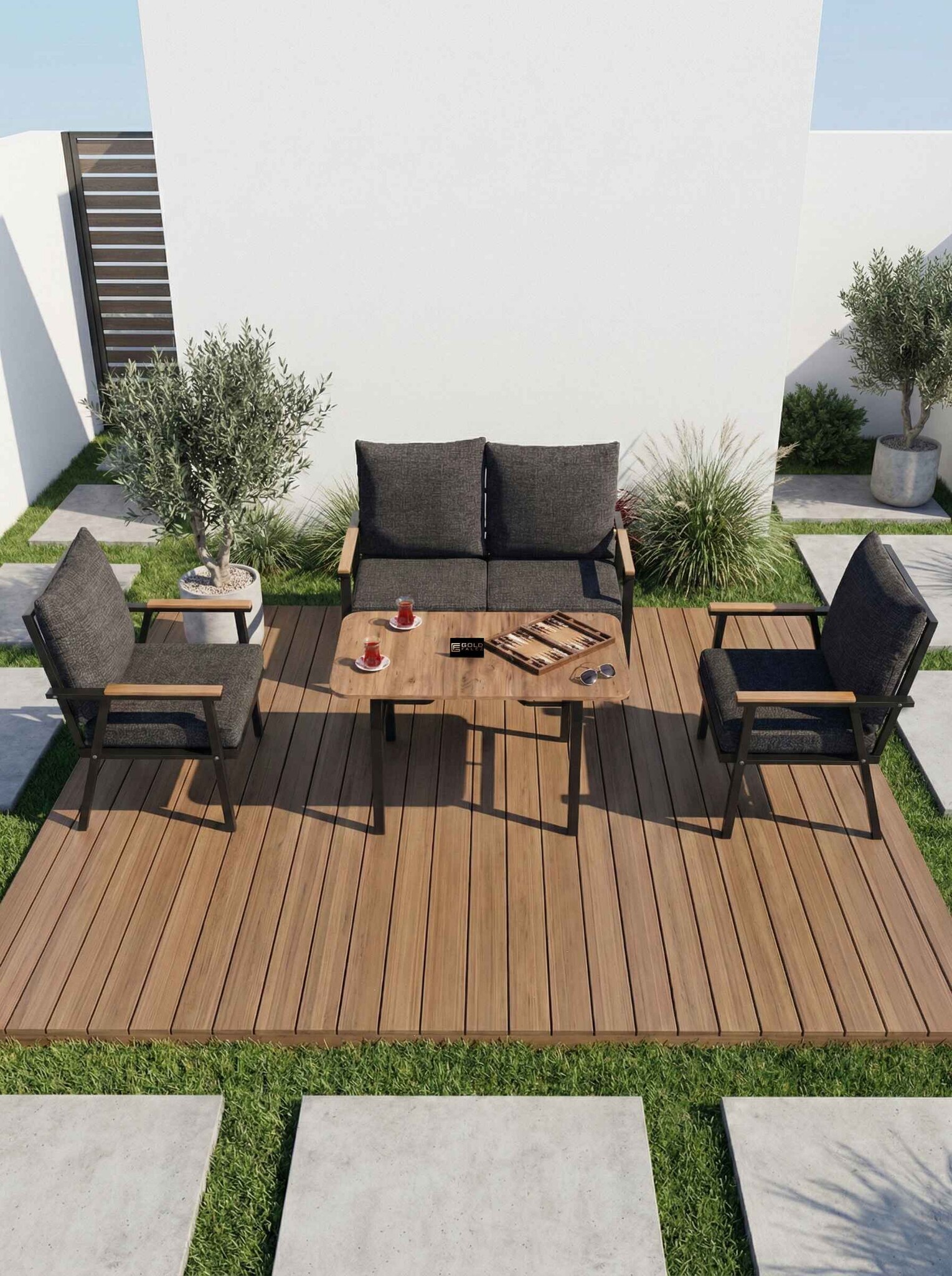 Bahçe Masa Takımı - Detay