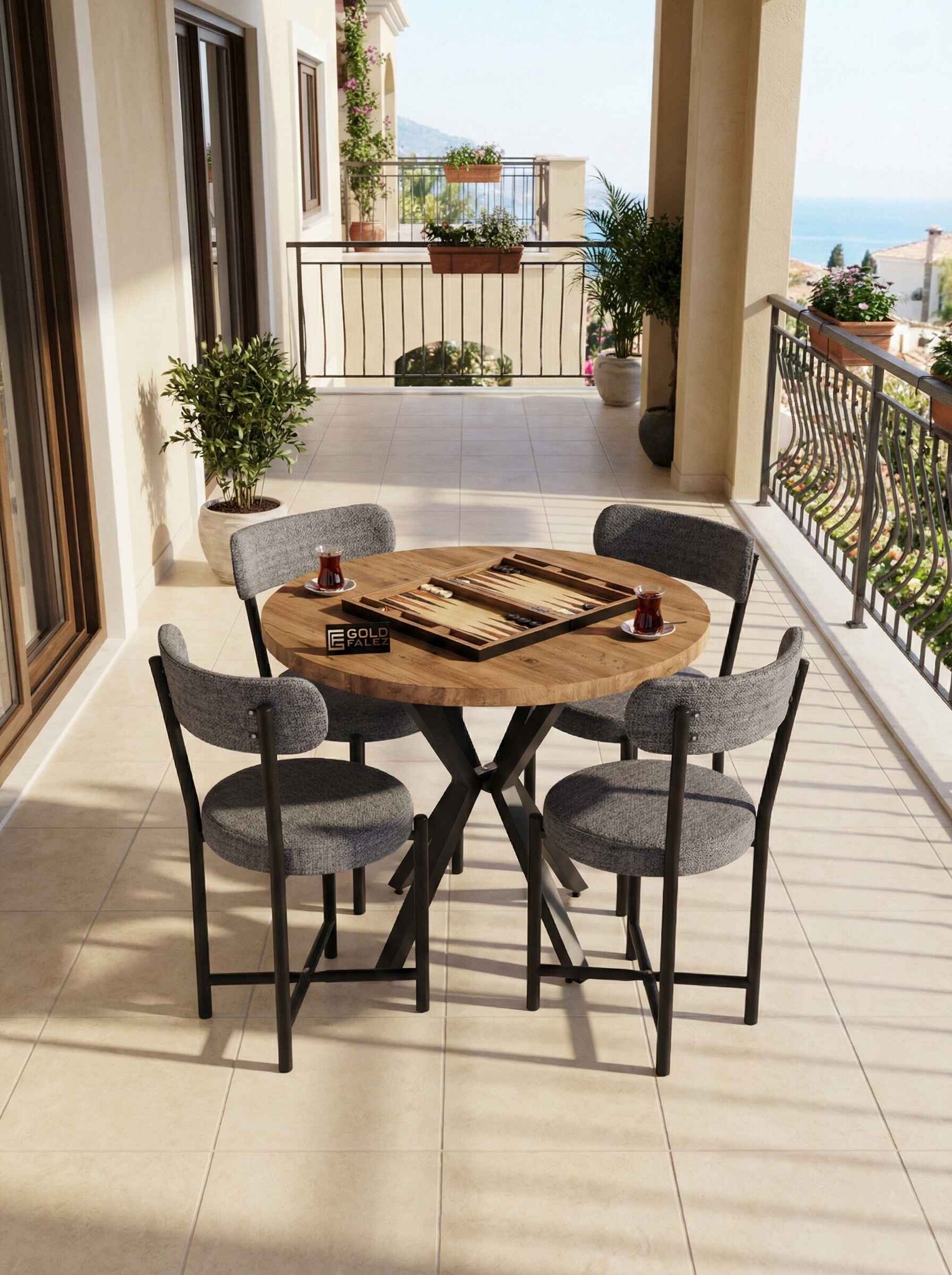 Teddy Masa Takımı 90 Çap - Kullanım