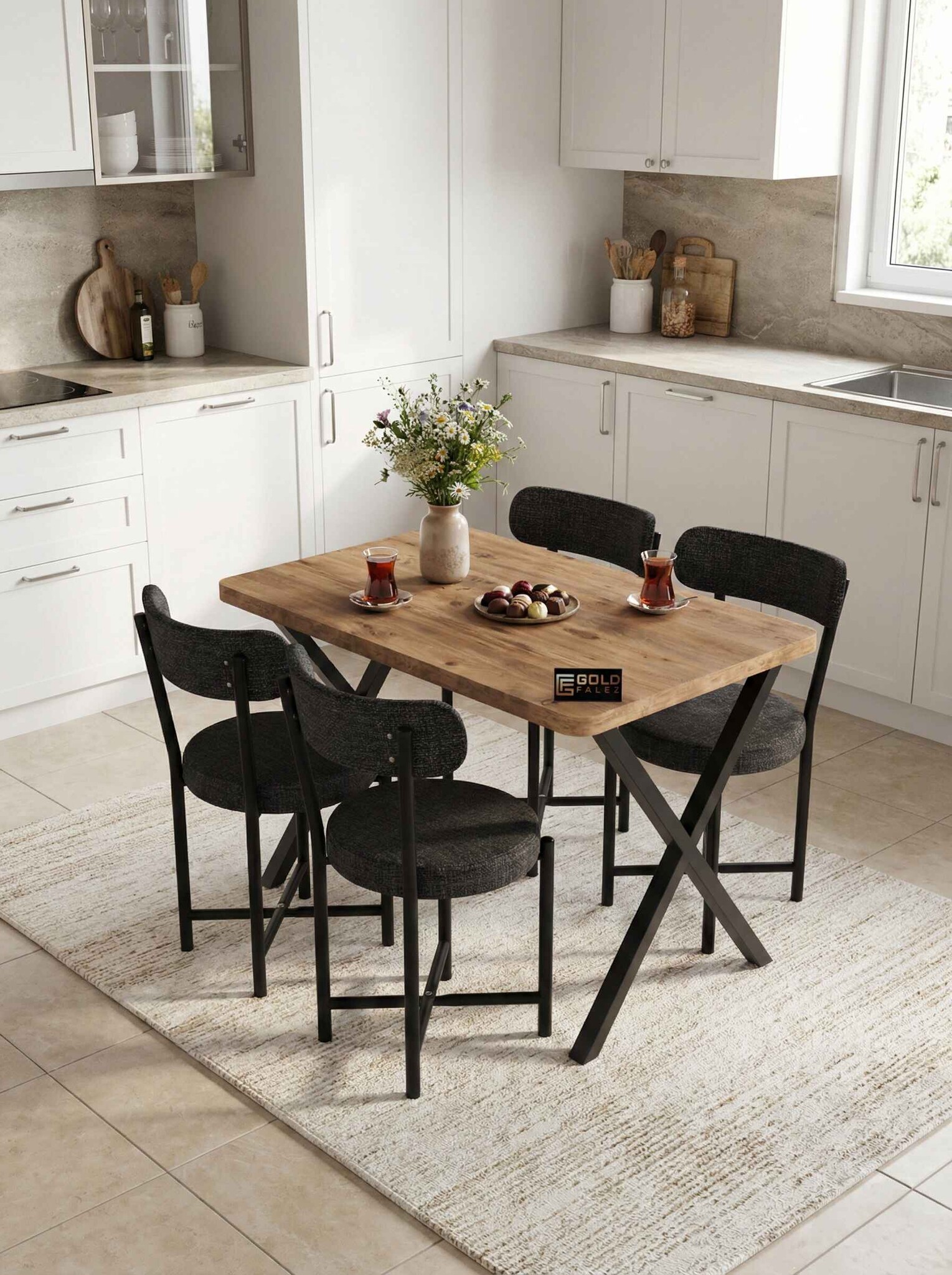 Mutfaklarınız İçin Yeni Bir Merkez: Kompakt Masa Takımları Düzeni