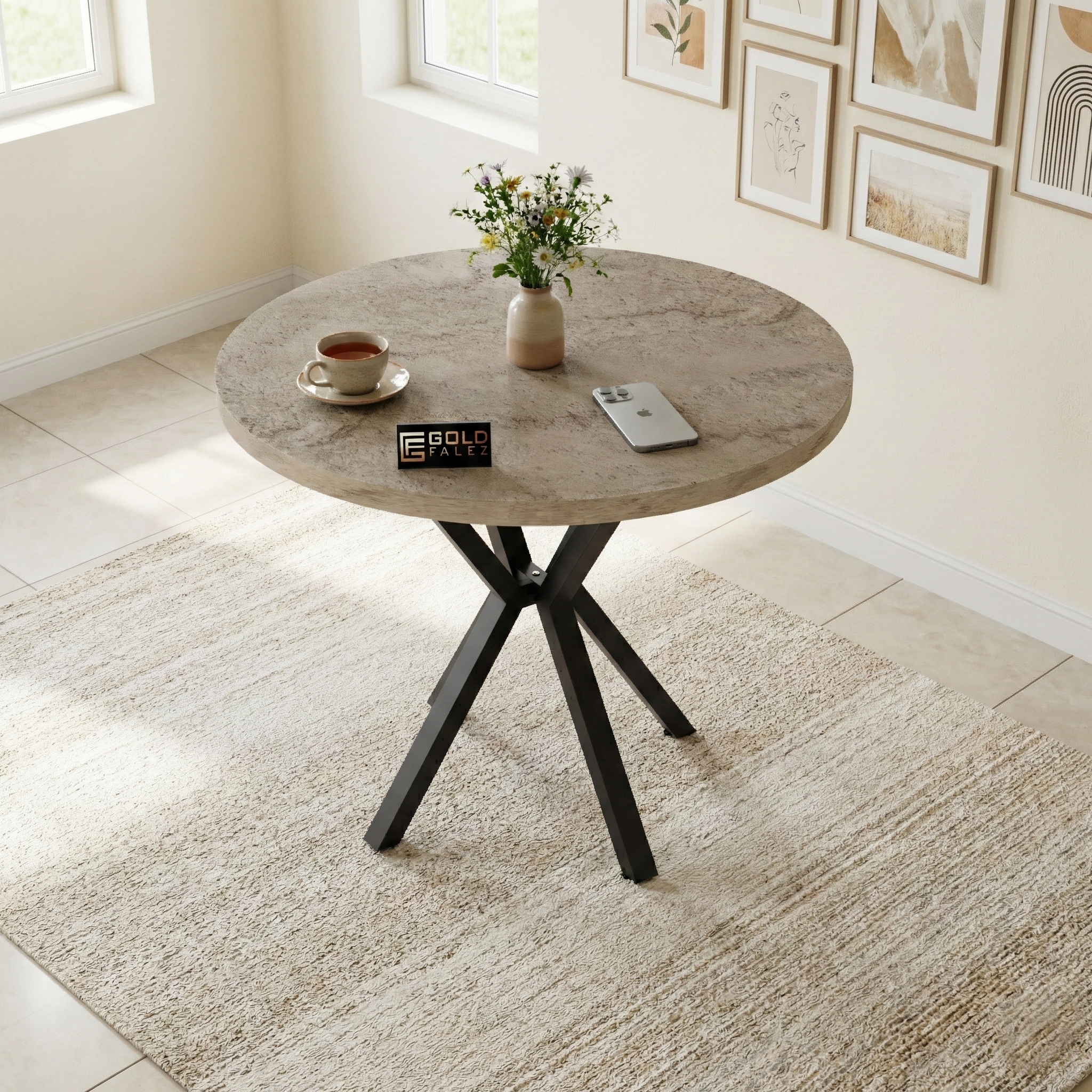 Masa 90 Çap - Detay