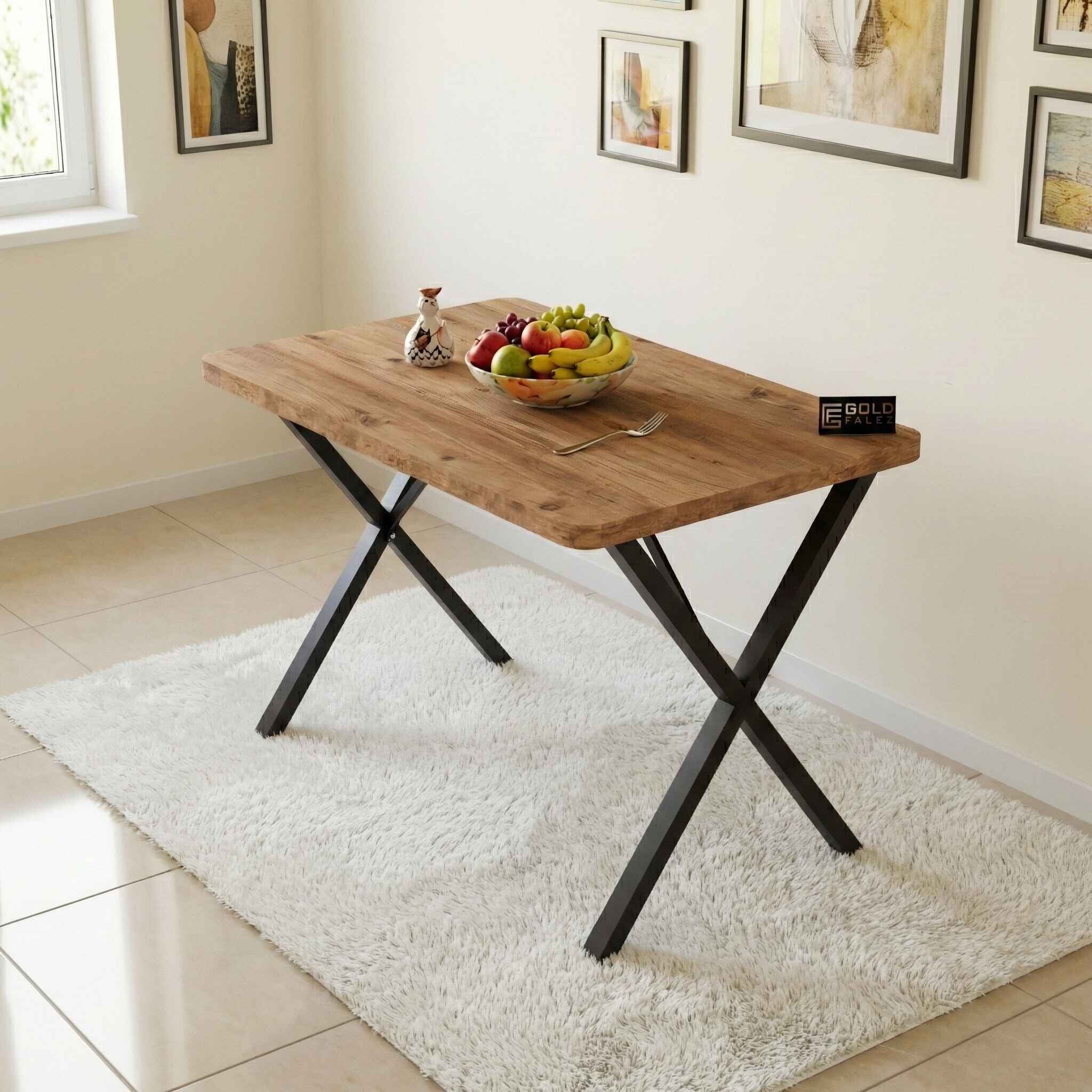 Kare Masa 70x110 cm - Ön Görünüm