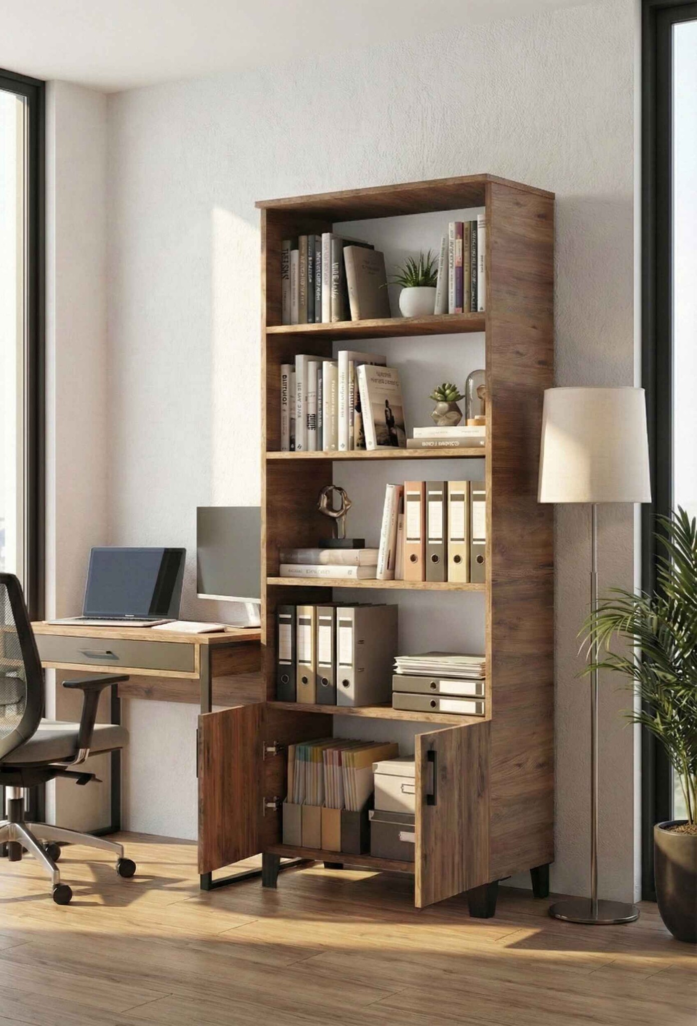 Çok Amaçlı Dosya Dolabı 180cm - Farklı Açı